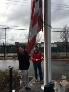 Jaime Nunez and Scott Smith - Replacing Metro Flag 20170118