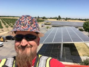 Brian Dow at Newman Solar Lights (2)